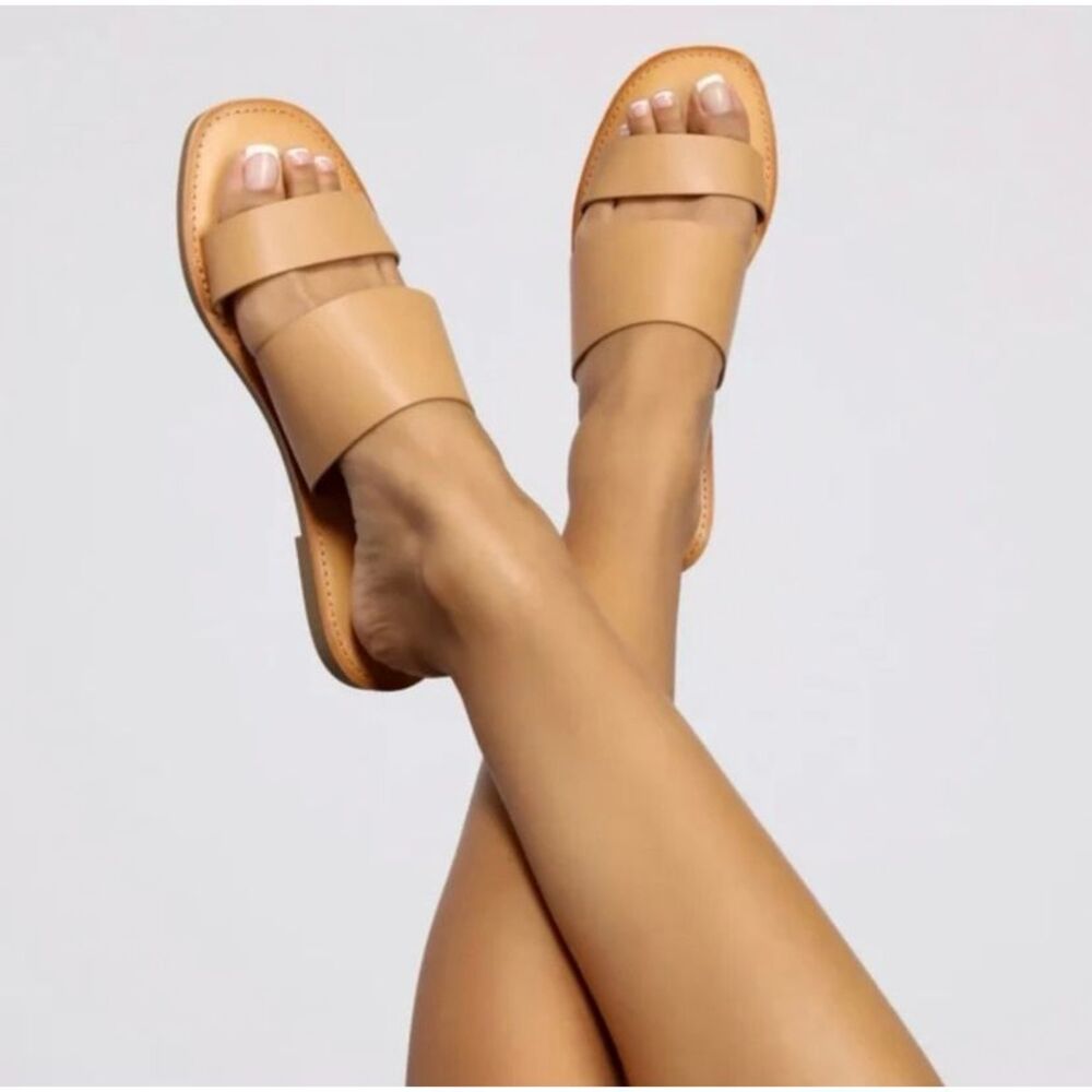 Madewell Tan Leather Sandals